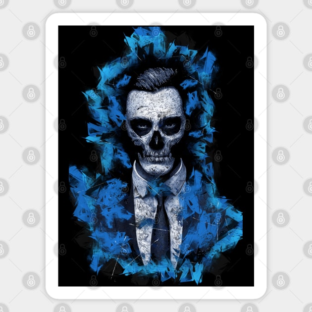 Skull Mentalist Magnet by ZuleYang22